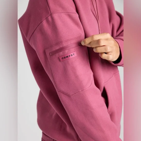 COMFRT SET AIRPLANE BERRY SWEATPANTS & HOODIE SET - Picture 3 of 9